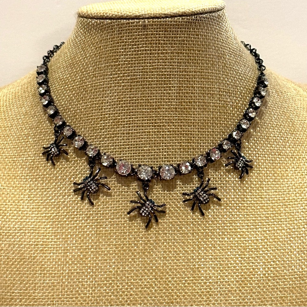NWT Betsey Johnson Spider Necklace from her 80th Birthday Collection- RARE- HTF!